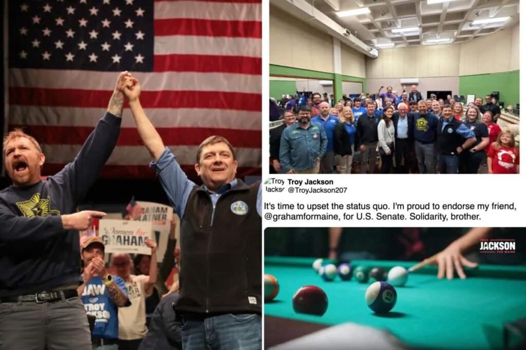 Maine Dem Senate nominee Troy Jackson scrubs social media posts praising Graham Platner Maine Dem Senate nominee Troy Jackson scrubs social media posts praising Graham Platner