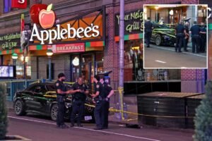 Bronx man arrested after three people stabbed in Times Square: police Bronx man arrested after three people stabbed in Times Square: police