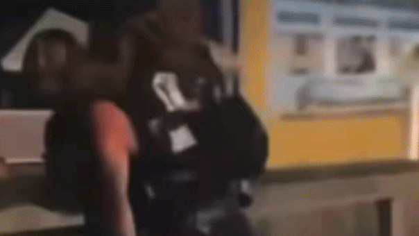 Video shows Canadian illegal alien slapping teen over Trump, ICE clothing: DHS Video shows Canadian illegal alien slapping teen over Trump, ICE clothing: DHS