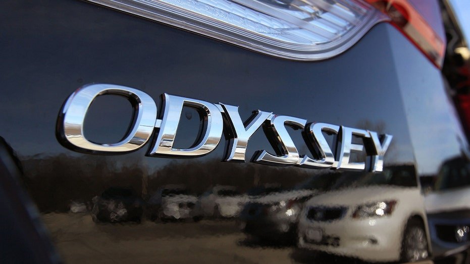 Odyssey logo on a car.
