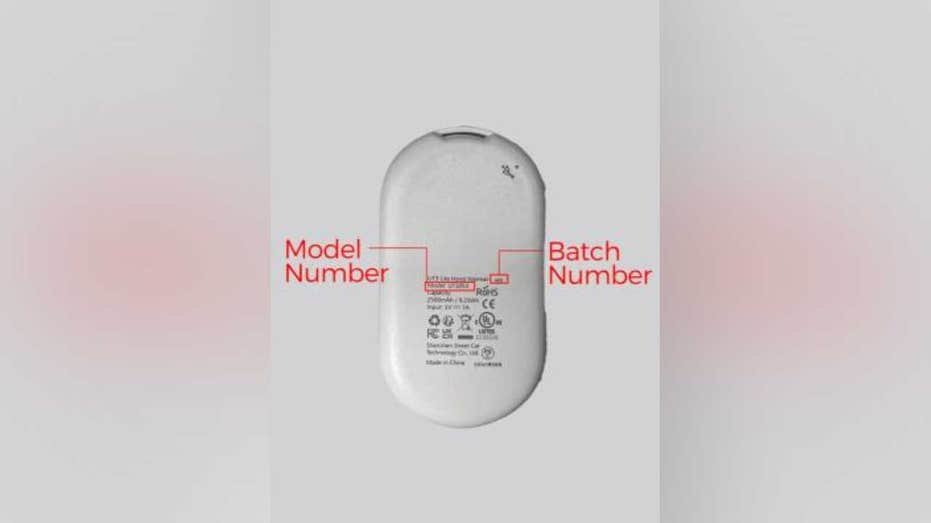 Ocoopa rechargeable lithium-ion battery hand warmers are being recalled.
