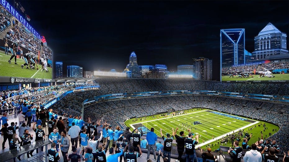 Bank of America Stadium renderings