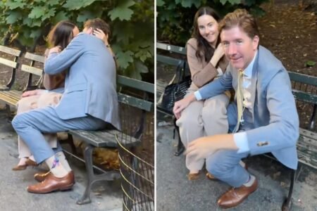 Lawyers caught canoodling in Central Park in viral video identified Lawyers caught canoodling in Central Park in viral video identified