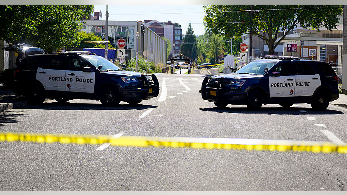 Portland Police cars