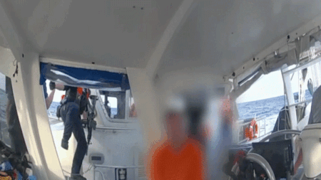 WATCH: Coast Guard video reveals seizure of Brian Hooker’s sailboat after wife’s Bahamas disappearance WATCH: Coast Guard video reveals seizure of Brian Hooker’s sailboat after wife’s Bahamas disappearance