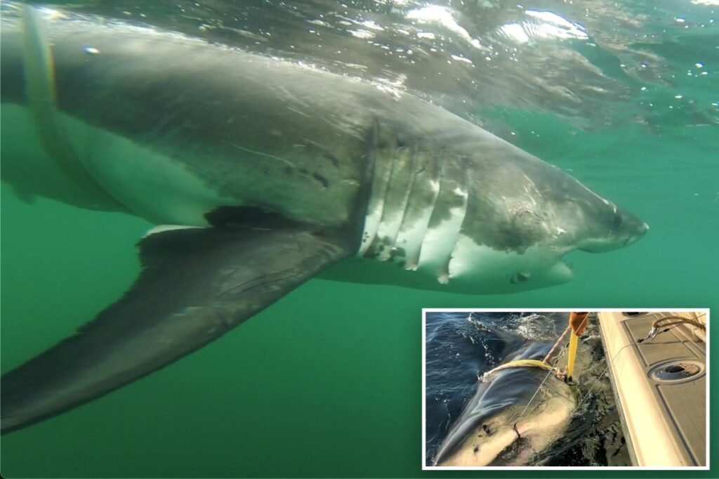 12-foot great white shark ‘Ernst’ tracked near Montauk — and Atlantic’s largest ever could be right behind her 12-foot great white shark ‘Ernst’ tracked near Montauk — and Atlantic’s largest ever could be right behind her