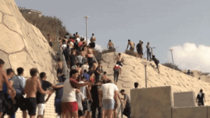 White House blasts Spanish government as thousands of migrants surge from Morocco, emergency request denied
