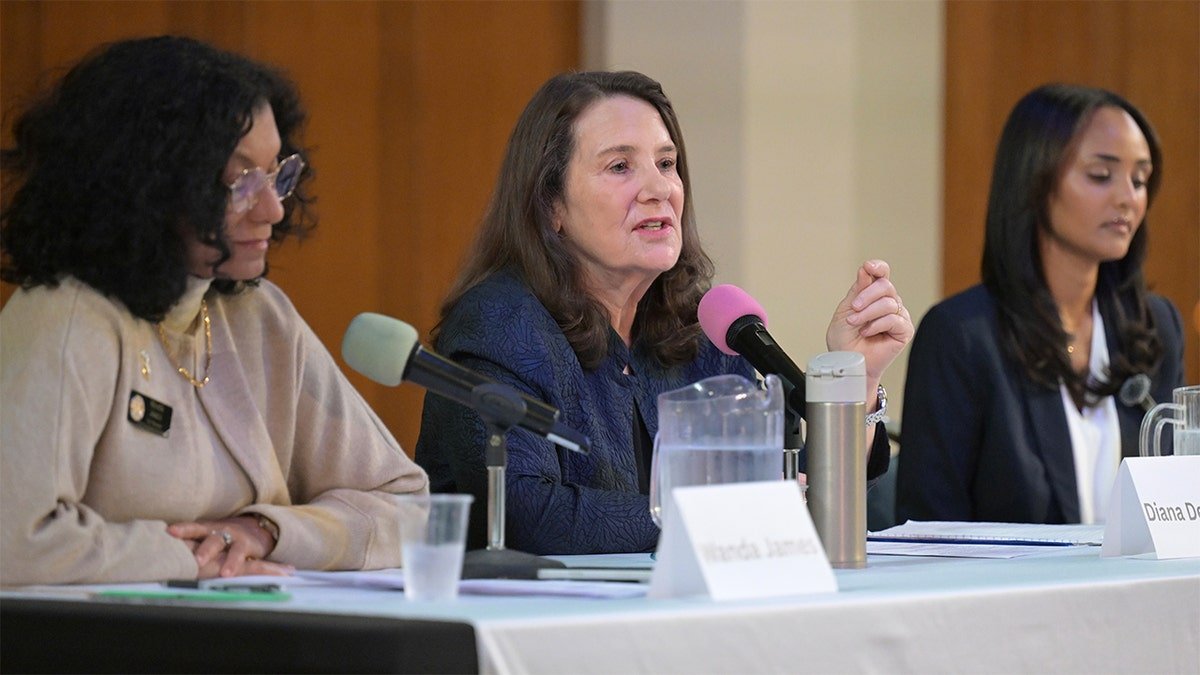 Wanda James, Diana DeGette and Melat Kiros debate