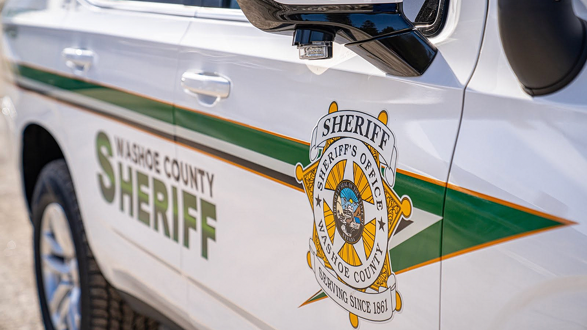 Washoe County Sheriff's Office patrol vehicle in Nevada.
