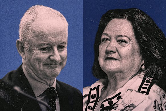 ABC boss Hugh Marks issued an apology to Gina Rinehart.