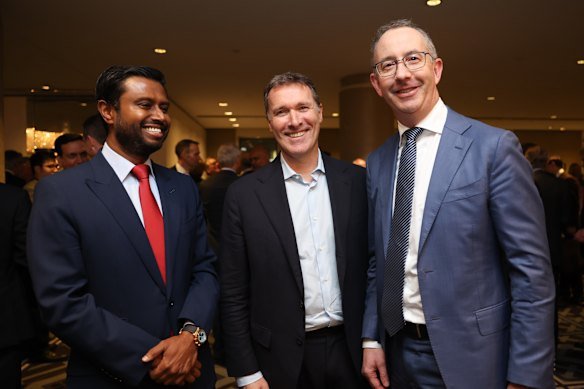 Robin Khuda Air Trunk, Adam Watson, APA Group, Damien Nicks, AGL Energy.