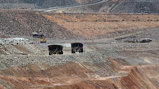 The Kalgoorlie Super Pit.