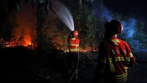 Over 2,000 emergency personnel tackle wildfires in Portugal Over 2,000 emergency personnel tackle wildfires in Portugal