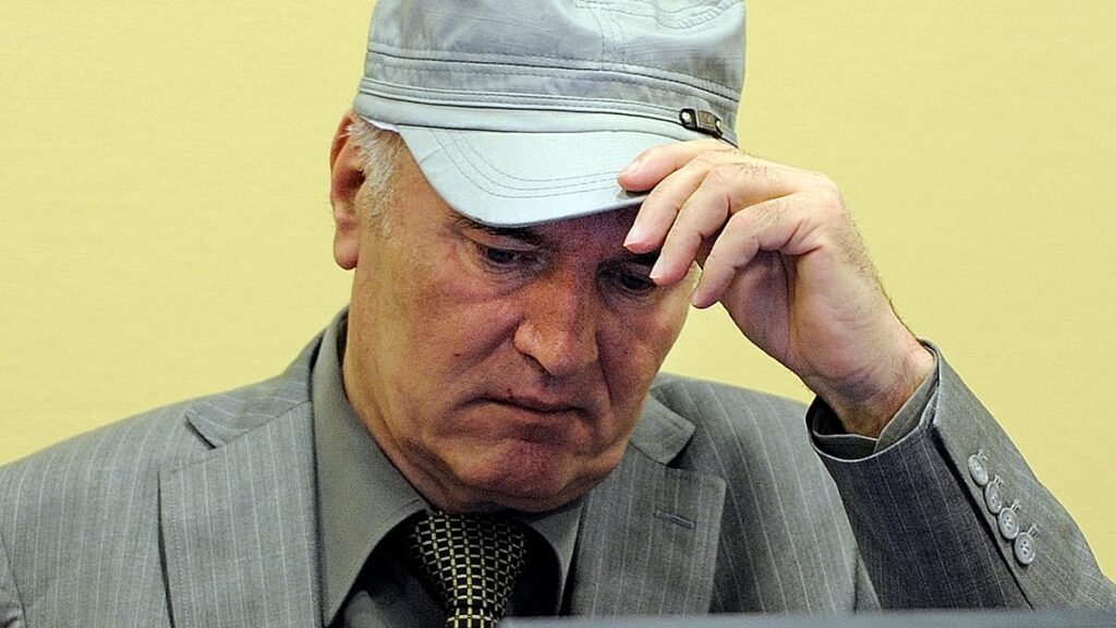 Convicted Bosnian Serb war criminal Ratko Mladić dies in Hague prison