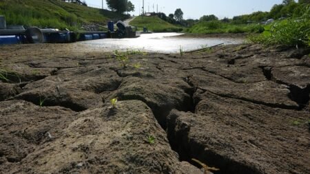 Italy: Po River runs low amid prolonged heat and drought Italy: Po River runs low amid prolonged heat and drought