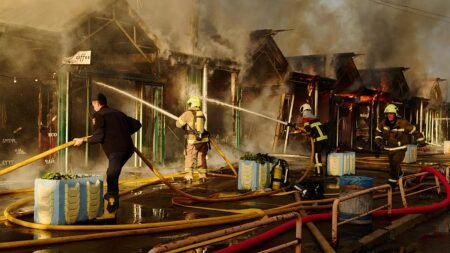 12 killed in overnight stikes in Ukraine and Russia