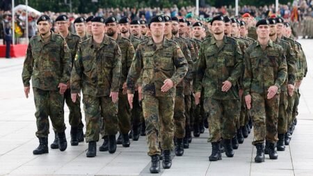 German brigade key to deterring Russia, Lithuanian FM tells Euronews