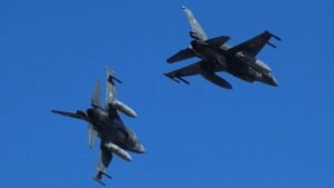 Greek F-16s intercept Turkish drone over northern Aegean