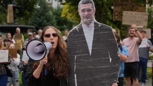 Ukrainian protesters reject Fedorov’s call for wartime elections Ukrainian protesters reject Fedorov’s call for wartime elections