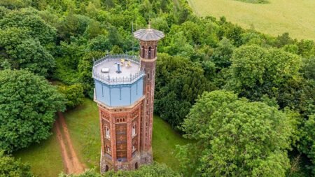 Victorian water tower at Sandringham just opened as a couple’s escape Victorian water tower at Sandringham just opened as a couple’s escape