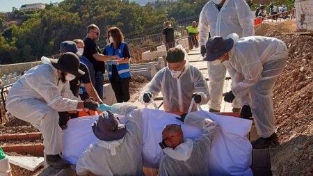 Ceuta buries 18 unidentified migrants after border crisis with Morocco