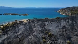 Greece issues code red wildfire alert for Ionian islands Greece issues code red wildfire alert for Ionian islands