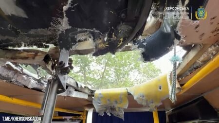 Russian ‘safari’ drone attack on minibus kills four, Ukraine says Russian ‘safari’ drone attack on minibus kills four, Ukraine says
