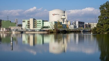 Swiss nuclear power plant fully back online after heatwaves