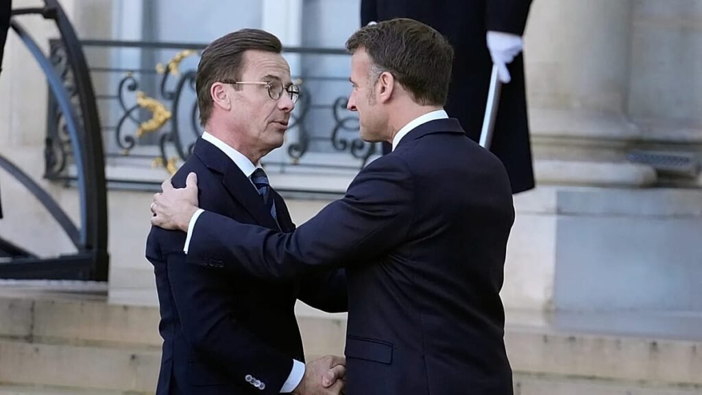 Macron in Sweden to sign frigate deal and strengthen partnership Macron in Sweden to sign frigate deal and strengthen partnership