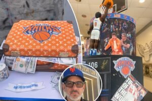 Exclusive | Over-the-top cake of Knicks’ OG Anunoby’s tip-in goes viral— and baker dishes on how he made it Exclusive | Over-the-top cake of Knicks’ OG Anunoby’s tip-in goes viral— and baker dishes on how he made it