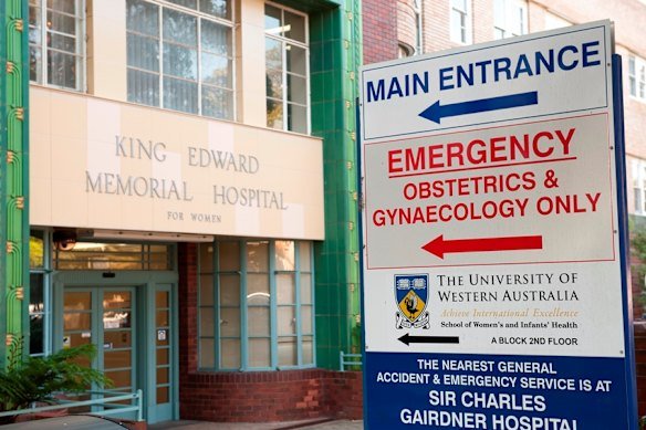 King Edward Memorial Hospital.