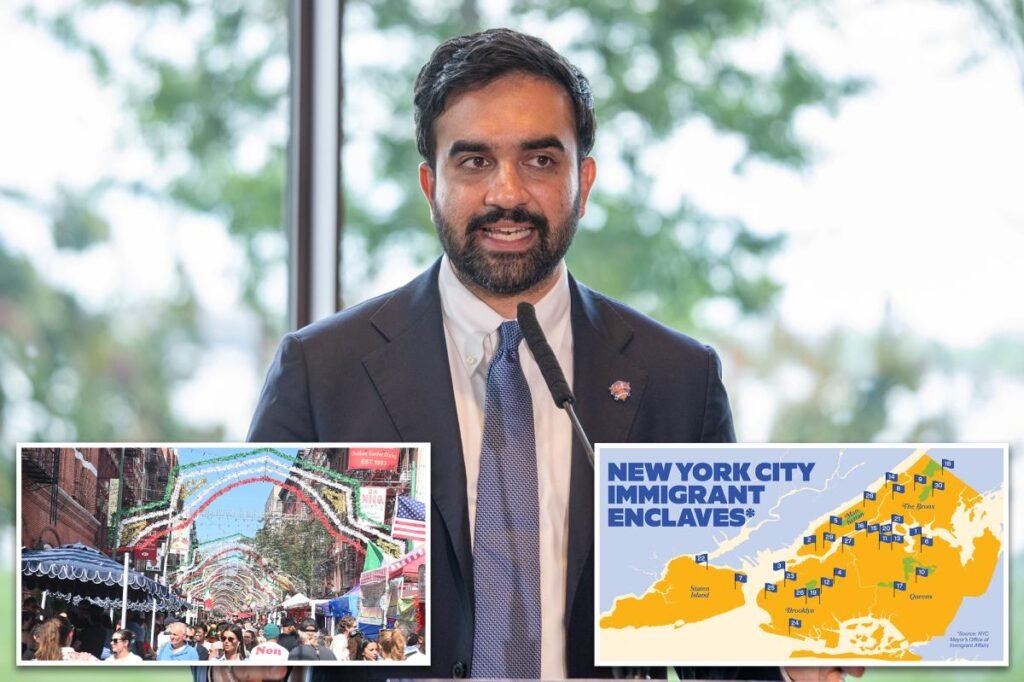 GOP gov hopeful Bruce Blakeman rips Mamdani over ‘intentional’ Little Italy snub from immigrant map during NYC event GOP gov hopeful Bruce Blakeman rips Mamdani over ‘intentional’ Little Italy snub from immigrant map during NYC event