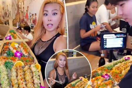 SoCal sushi restaurant offers 80-piece eating challenge — and the meal is free if you can pull it off