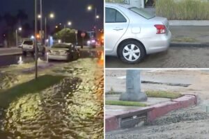 Another Los Angeles water pipe rupture wreaks havoc on Beverly Grove