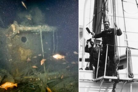 Haunting new images reveal final ship where legendary explorer died