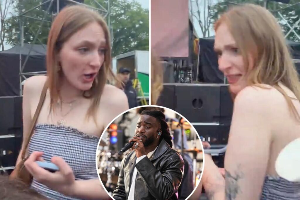 Heated online debate ensues after Shaboozey fan refuses to let child stand in front of her at concert: ‘Get there earlier’ Heated online debate ensues after Shaboozey fan refuses to let child stand in front of her at concert: ‘Get there earlier’