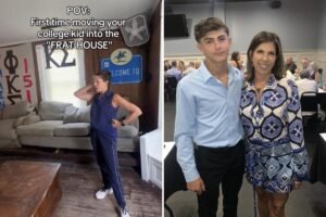 Exclusive | LI mom ‘shocked’ at skanky state of son’s frat house after expecting it to look like TV show ‘Off Campus’ Exclusive | LI mom ‘shocked’ at skanky state of son’s frat house after expecting it to look like TV show ‘Off Campus’
