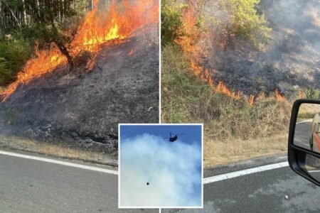 MP18 Fire forces evacuation warnings, Highway 96 closure near Hoopa MP18 Fire forces evacuation warnings, Highway 96 closure near Hoopa