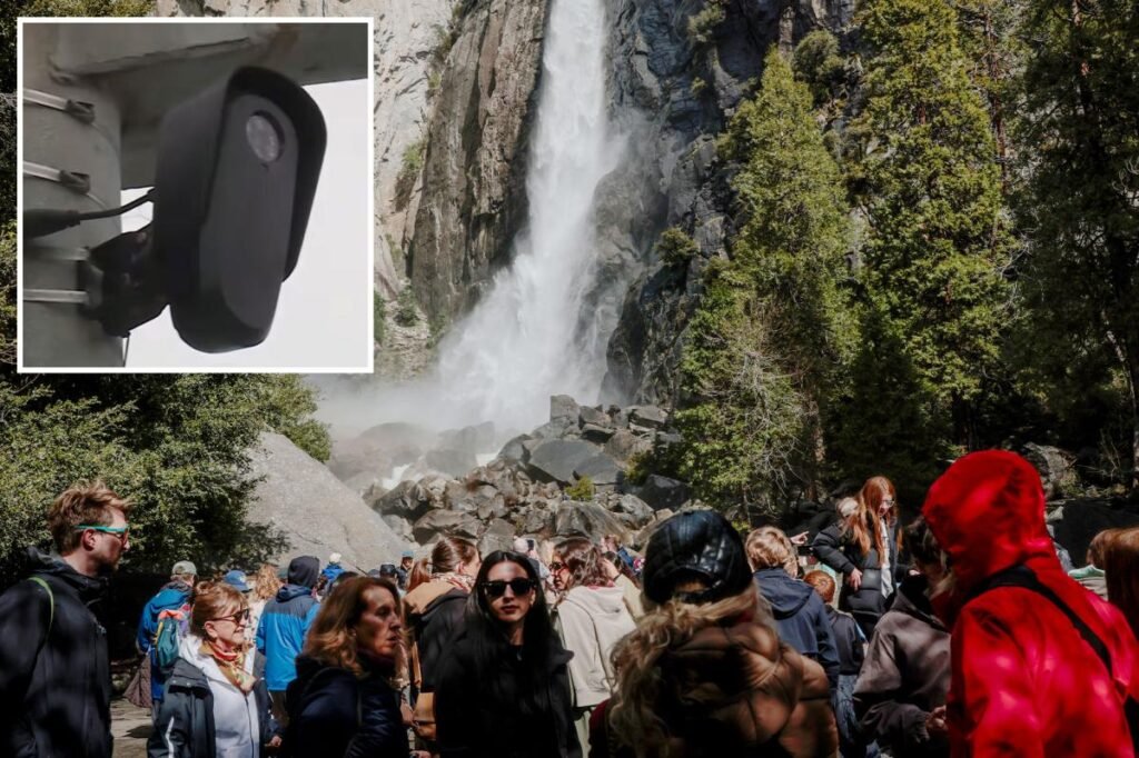 Draconian spy cameras that vigilantes are tearing down pop up in America’s most beautiful national park