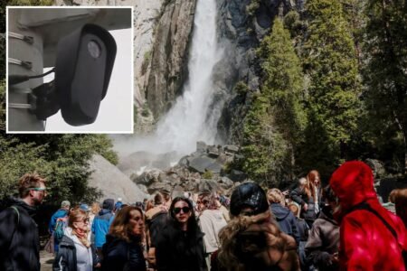 Draconian spy cameras that vigilantes are tearing down pop up in America’s most beautiful national park Draconian spy cameras that vigilantes are tearing down pop up in America’s most beautiful national park