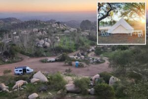 California’s top-rated campsite is just 2 hours from LA and hides on an avocado farm — for just a night California’s top-rated campsite is just 2 hours from LA and hides on an avocado farm — for just a night