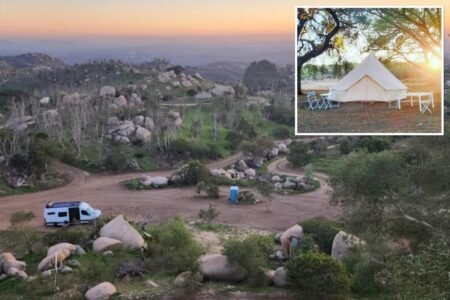 California’s top-rated campsite is just 2 hours from LA and hides on an avocado farm — for just  a night