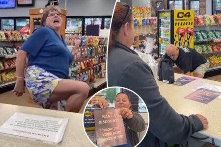 Gas station bets customers to dance for a fuel discount — watch them drop it low in hilarious video