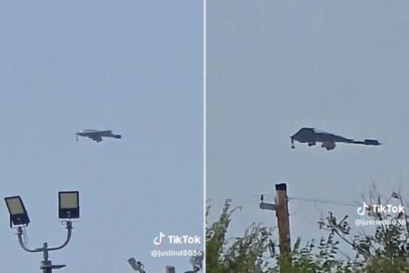 Mystery plane spotted in in Kansas sparks rumors it could be America’s new, topsecret 0m bomber