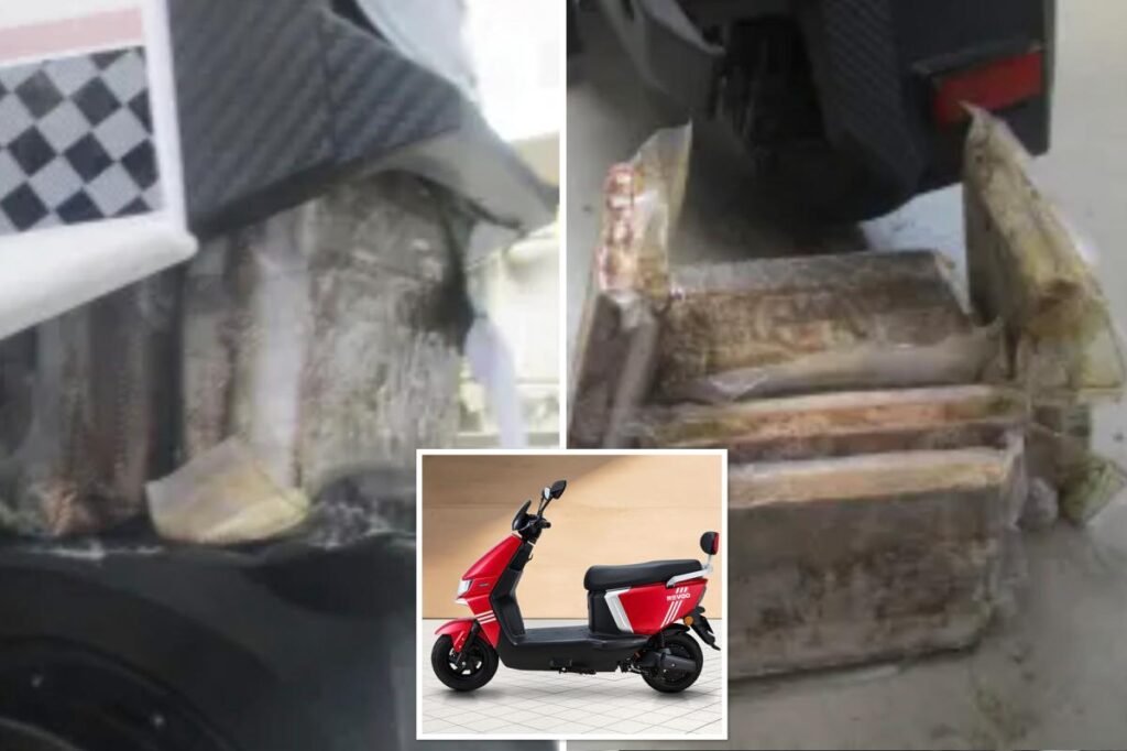 8K worth of deadly fentanyl discovered stuffed in moped at California border crossing
