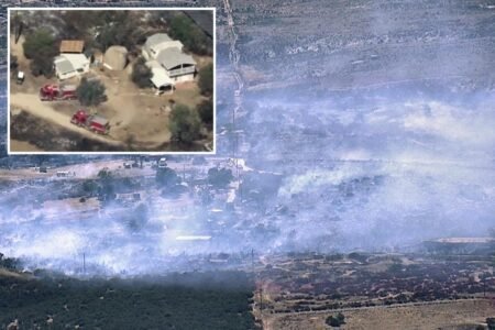 Taffle Fire burning dangerously close to Riverside County homes prompts evacuations