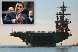 Acting Navy secretary salutes Lincoln crew amid mental health crisis reports