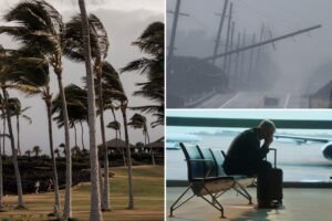 Travel chaos at LAX as hurricane cancels Hawaii-bound flights