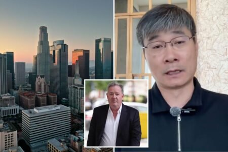 Chinese prof blasts LA on Piers Morgan show, apologizes to home country after witnessing ‘dystopian’ nightmare Chinese prof blasts LA on Piers Morgan show, apologizes to home country after witnessing ‘dystopian’ nightmare