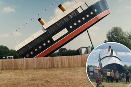 Family theme park slammed over ‘disrespectful’ Titanic ride for kids — but owner refuses to cave to ‘woke’ brigade